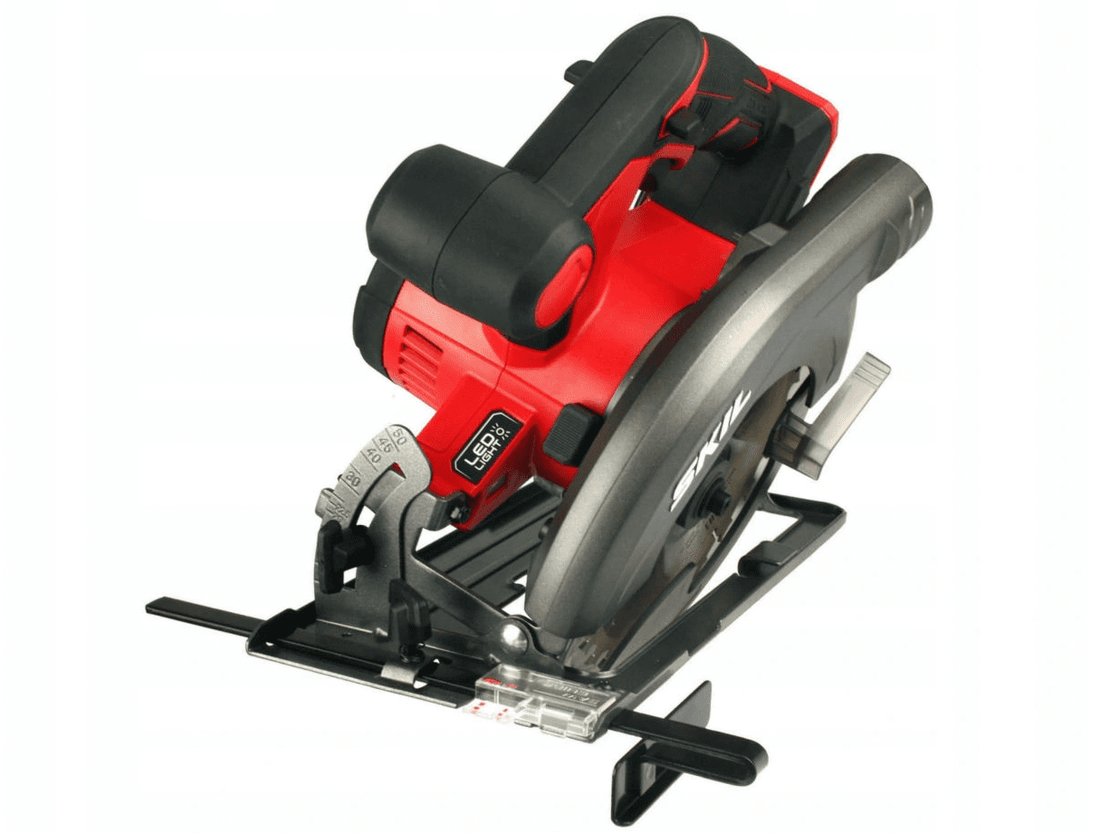 Elsåg, cirkelsåg 20V 4, 0Ah 4500rpm 54 mm skärdjup, 165 mm skivor, snabbladdare, SKIL