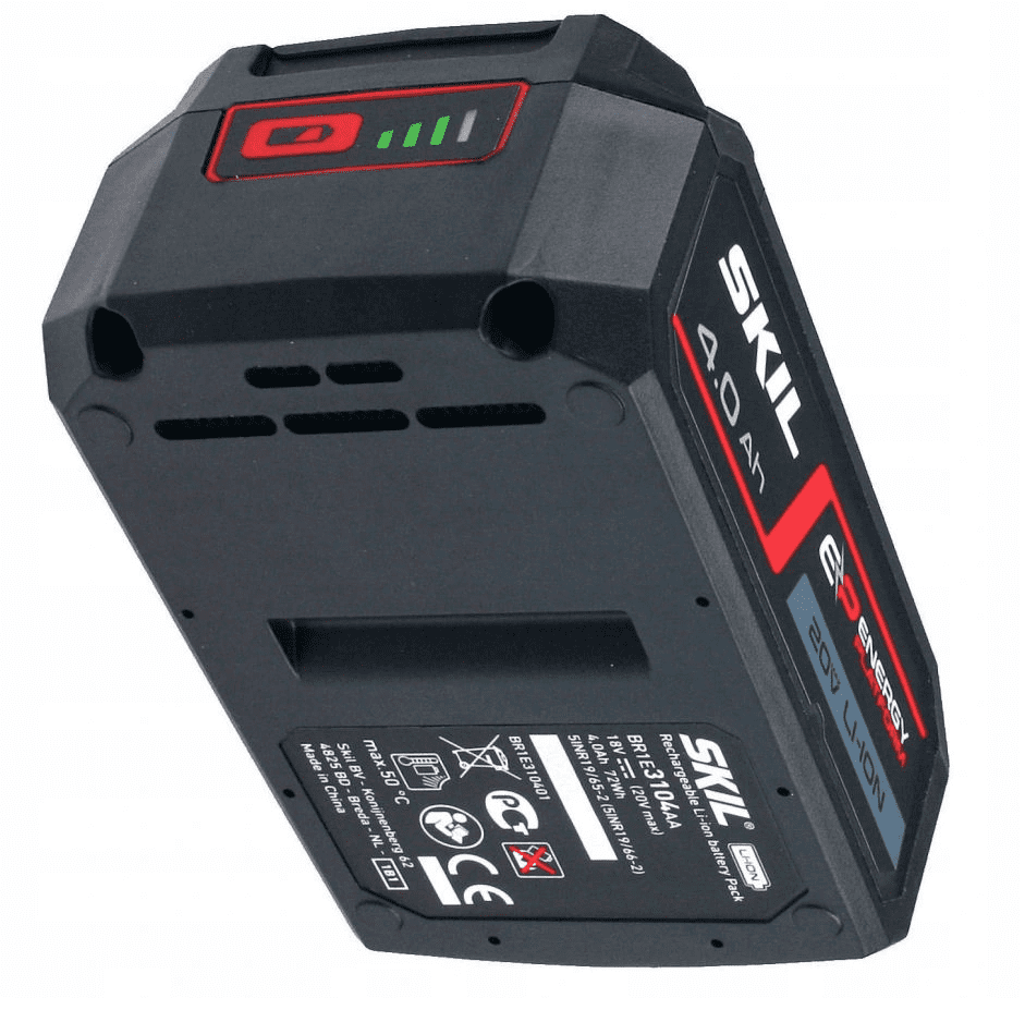 Elsåg, cirkelsåg 20V 4, 0Ah 4500rpm 54 mm skärdjup, 165 mm skivor, snabbladdare, SKIL