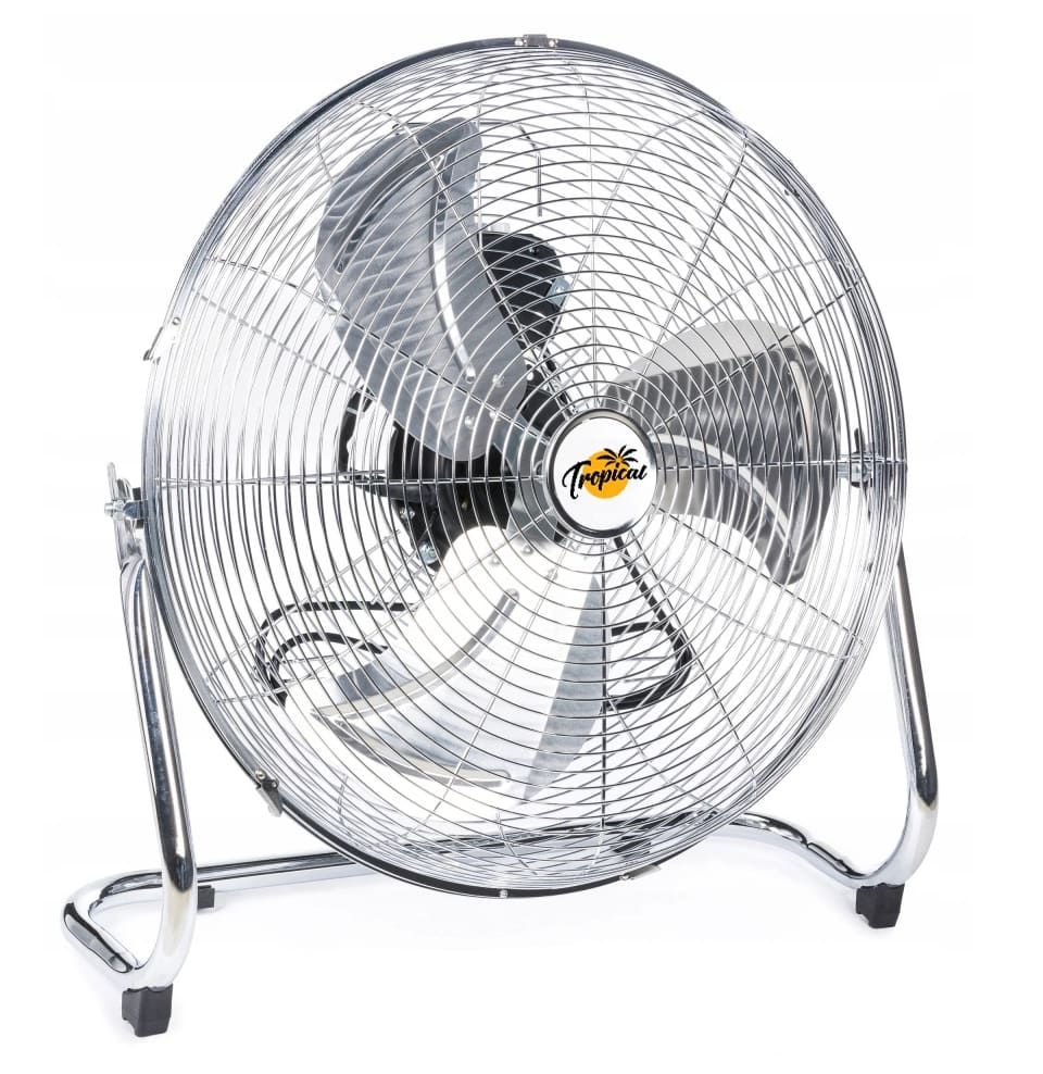 Stor kraftfull fläkt 100W, golvmodell, 45 cm (18), Tropical
