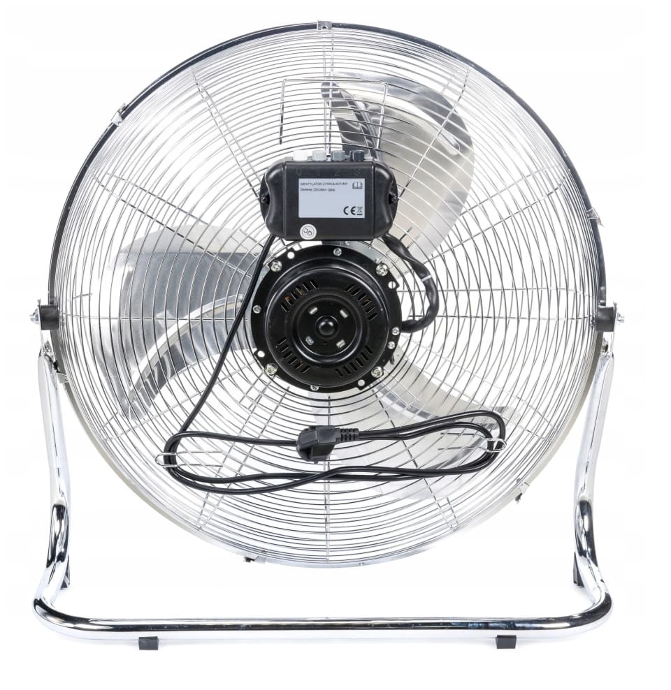 Stor kraftfull fläkt 100W, golvmodell, 45 cm (18), Tropical