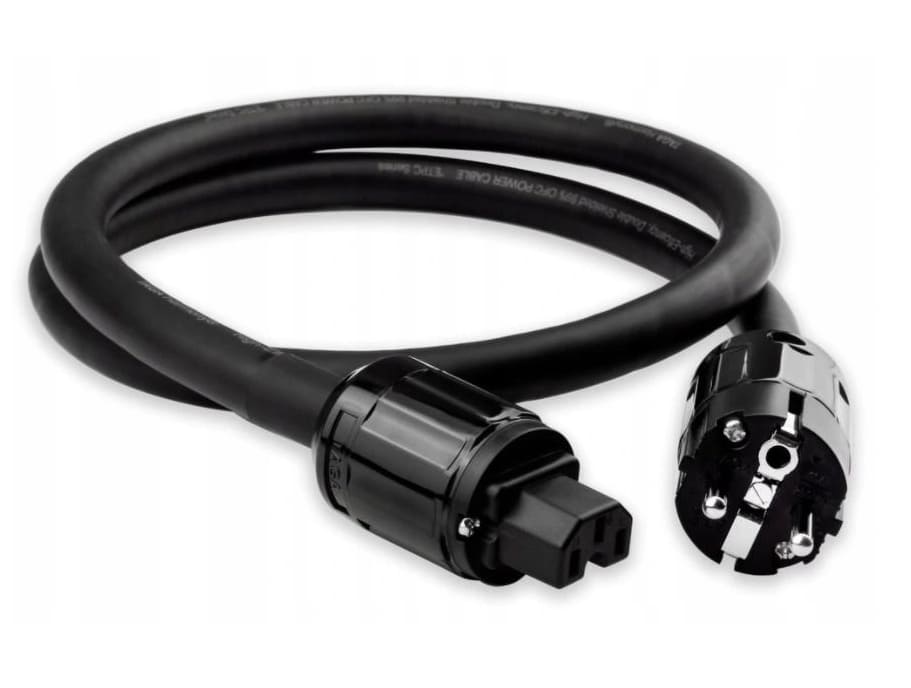 Nätkabel 1, 3m 10AWG för Hi-Fi, skärmad, Taga Harmony ETPC-C7-TS 230V