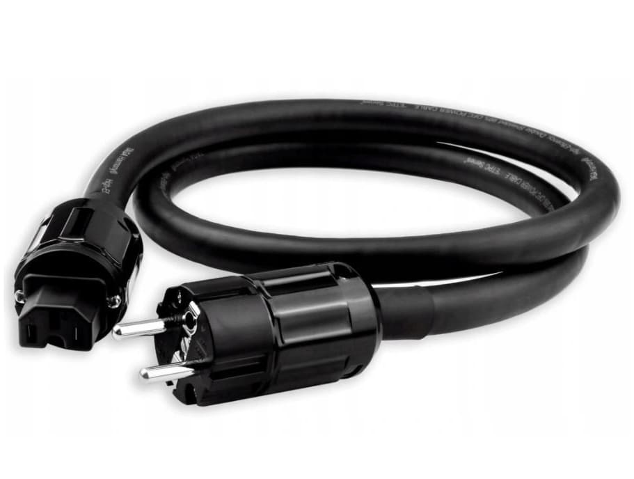Nätkabel 1, 3m 10AWG för Hi-Fi, skärmad, Taga Harmony ETPC-C7-TS 230V
