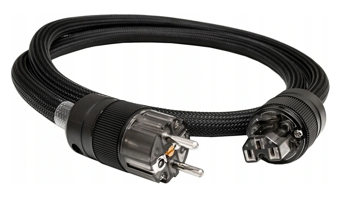 Nätkabel 1, 3m 10AWG för Hi-Fi, skärmad, Taga Harmony ETPC-C7-TS 230V
