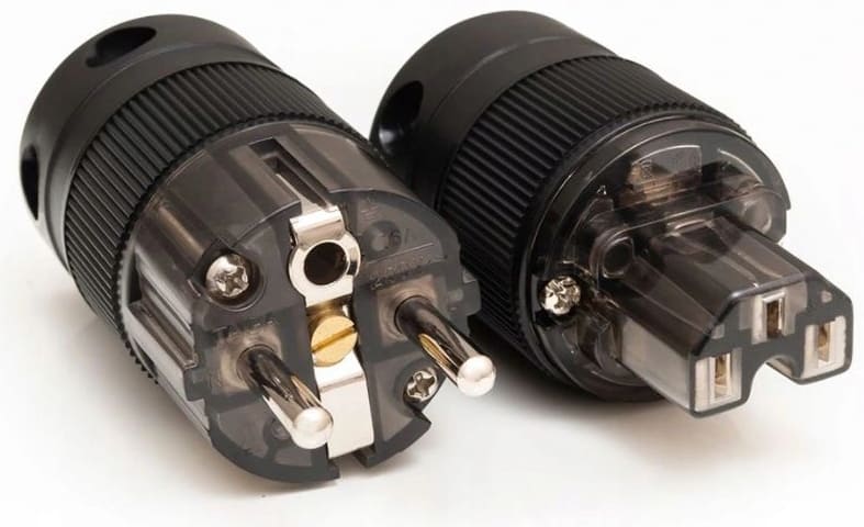 Nätkabel 1, 3m 10AWG för Hi-Fi, skärmad, Taga Harmony ETPC-C7-TS 230V