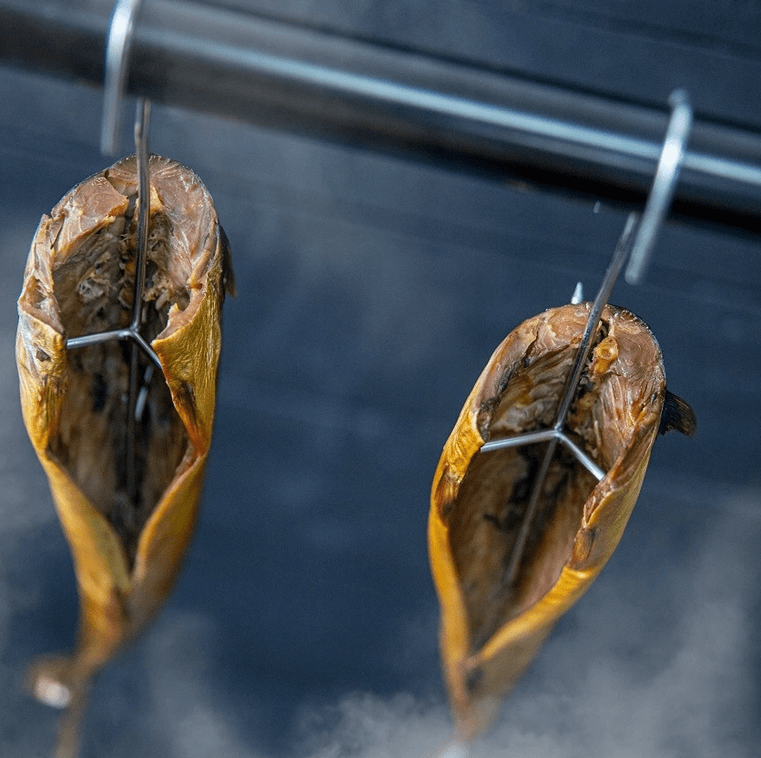 Rökkrokar för fisk, 10st specialutformade krokar i rostfritt stål