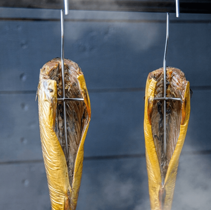 Rökkrokar för fisk, 10st specialutformade krokar i rostfritt stål