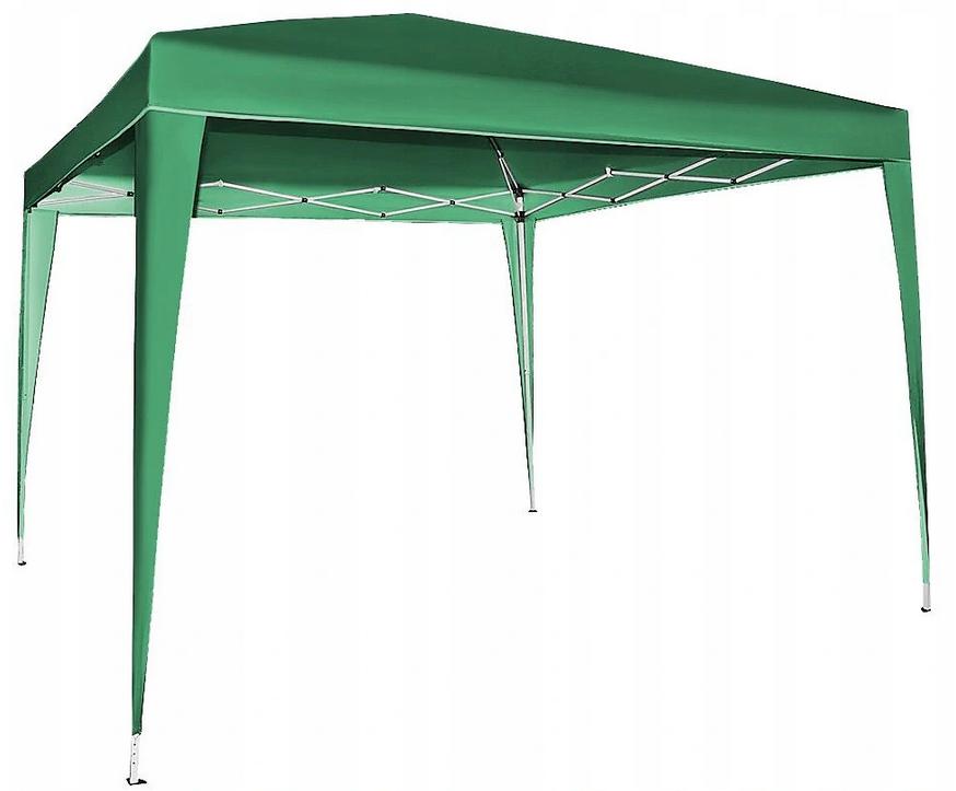 Paviljong 3 x 3m, snabbtält utan väggar (trädgårdstält, partytält)