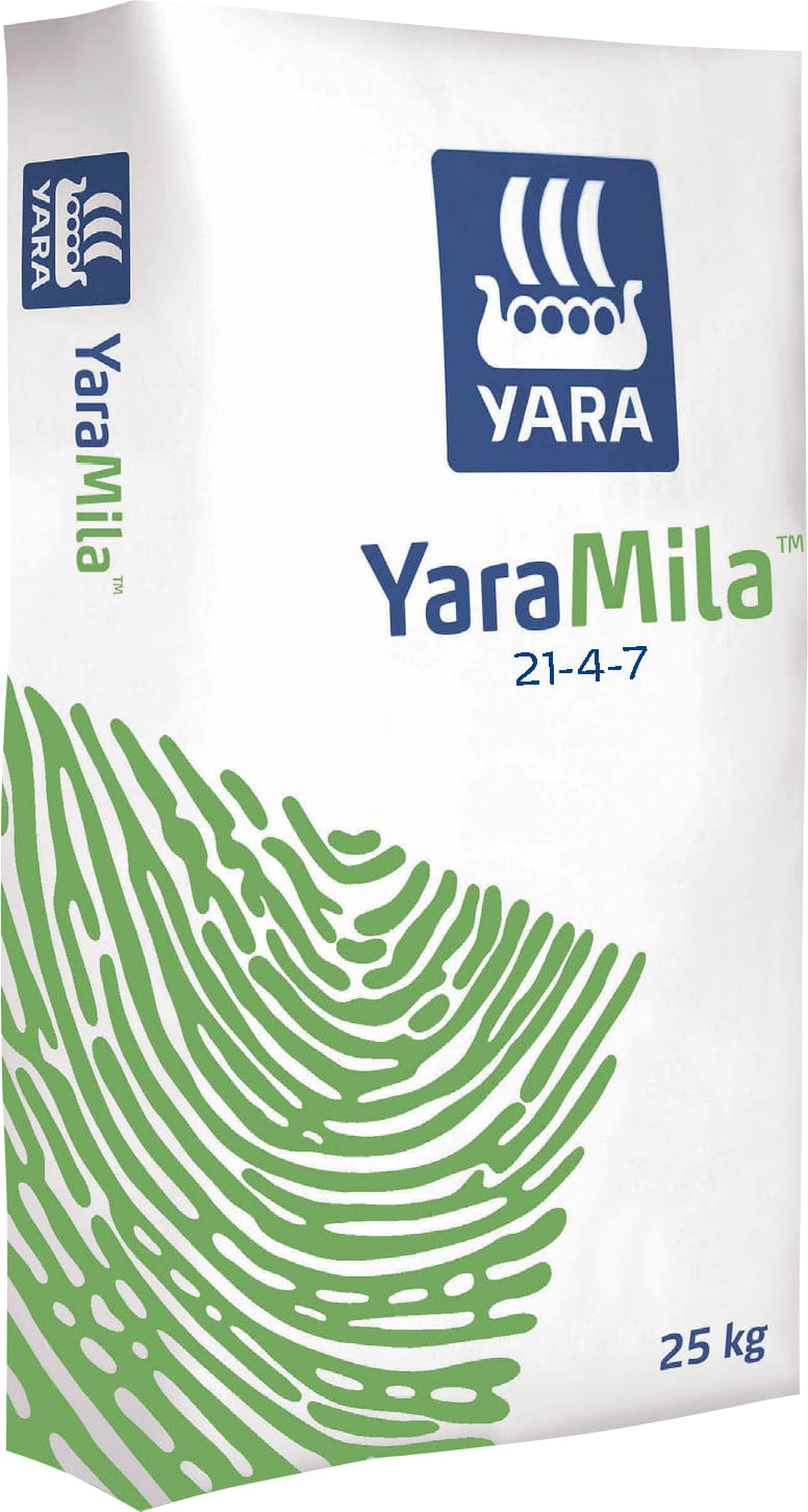 Fertilizer NPK 21-4-7, 25 kg, Yara Mila