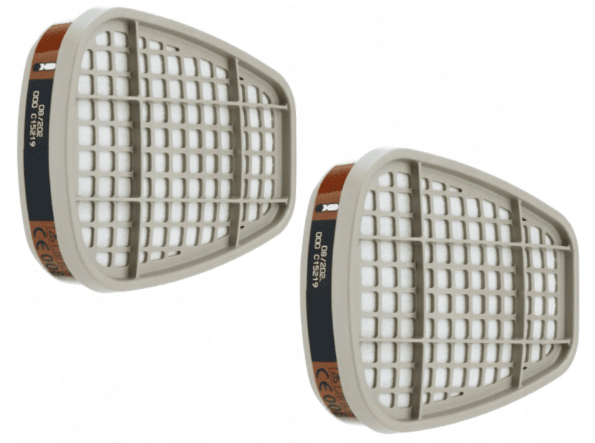 Gasfilter A1 Mot Organiska Ångor, 2-Pack, 3M