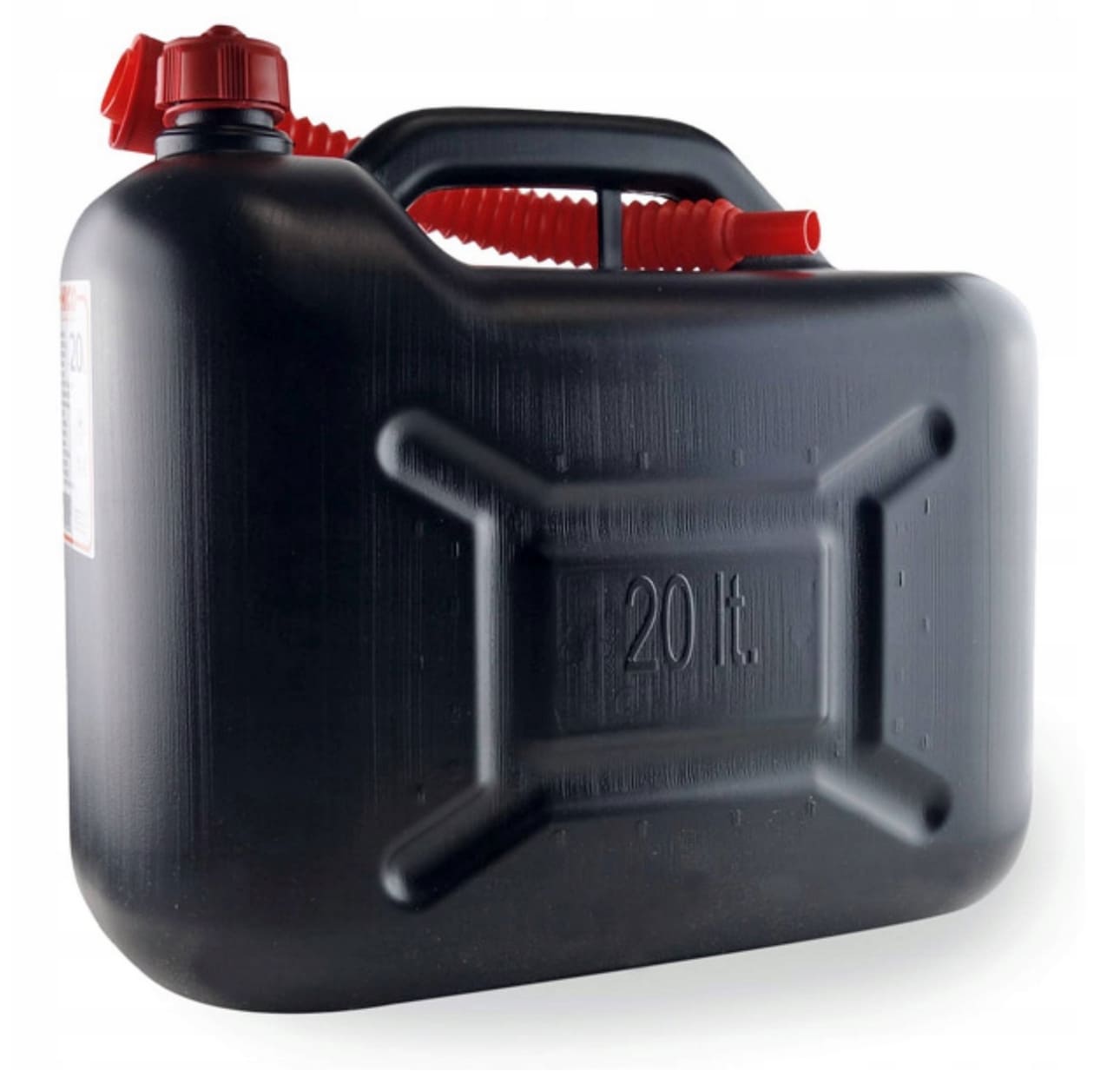 Bensindunk 20L, bränsledunk, plast, certifierat