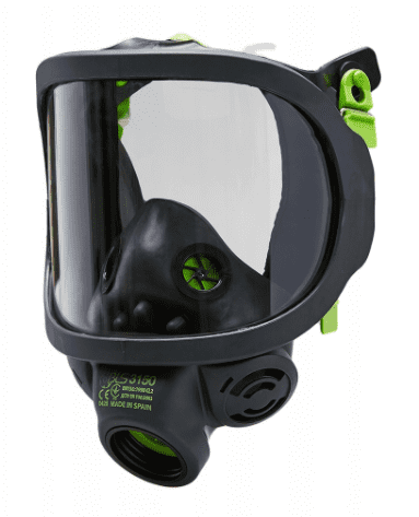 Full face mask respirator
