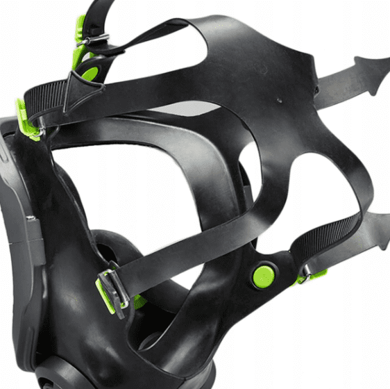 Full face mask respirator