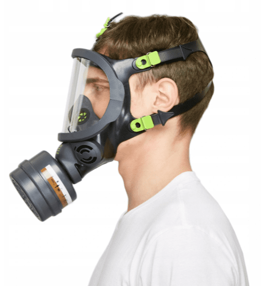 Full face mask respirator