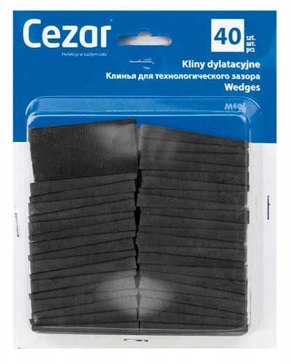 Plastkill svart 120st, Cezar