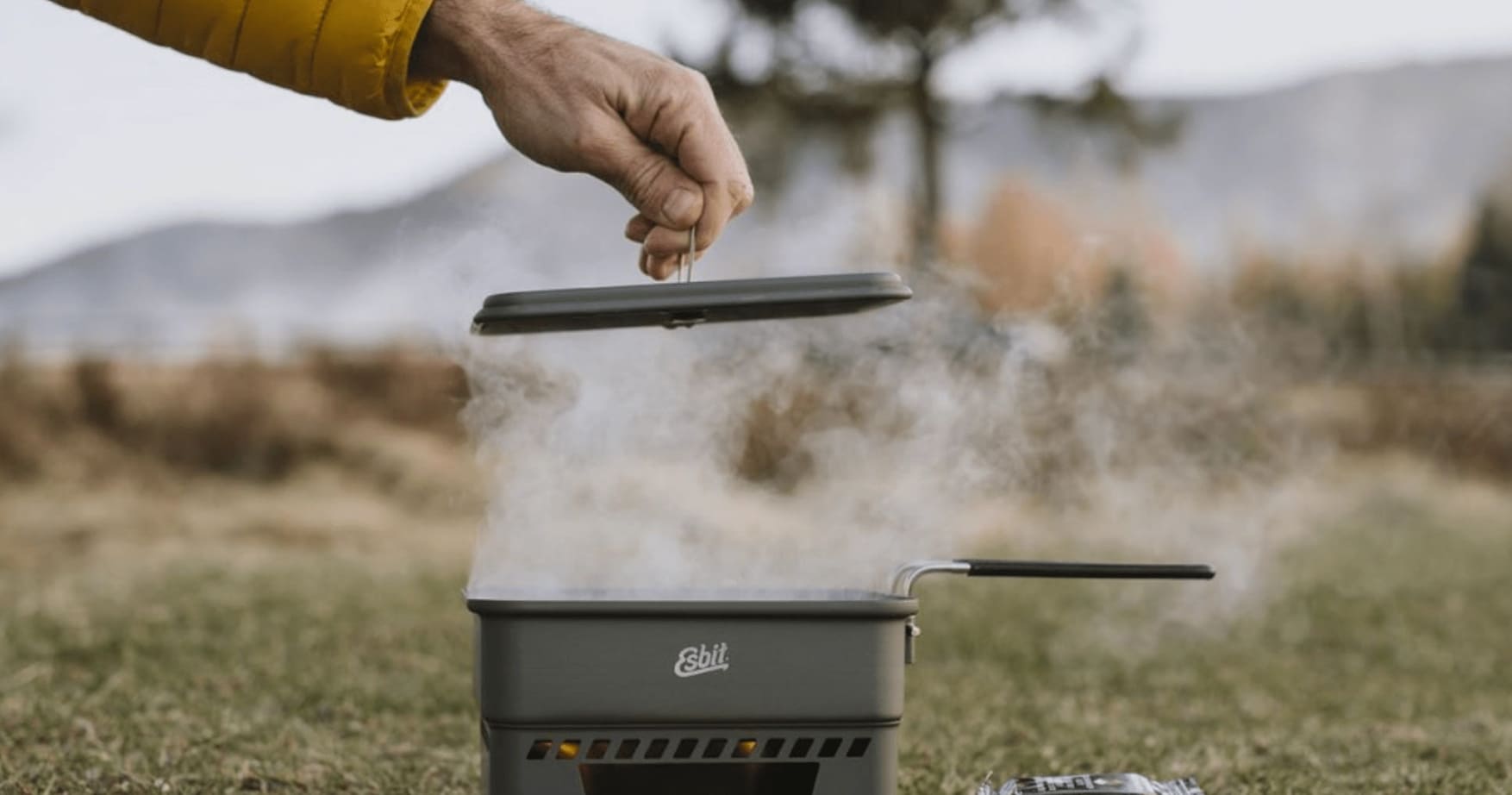 Stormkök Esbit Solid Fuel Cookset med kastrul 1.1L