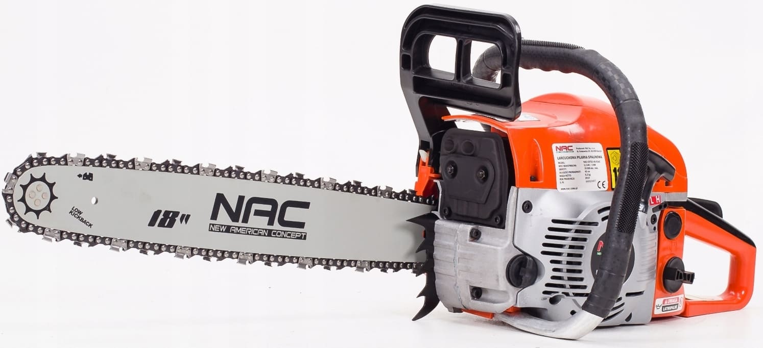 Kedjesåg bensindriven 45 cm (18) 3000W, 3hk, stark och tålig, NAC