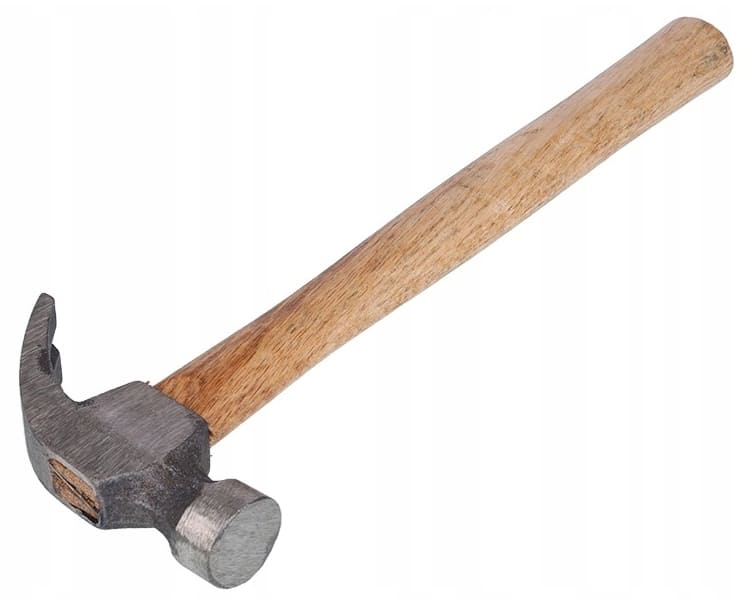 Carpenter's Hammer 4 pcs, Wooden Handle