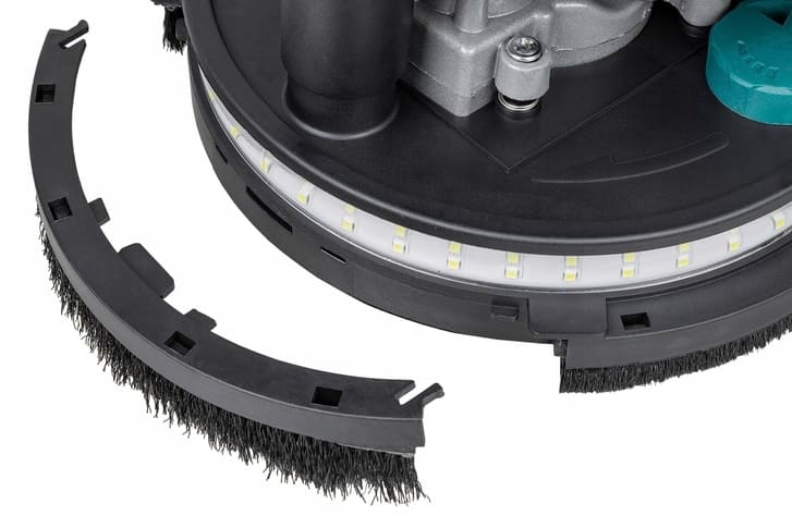 Väggslip 225 mm 1700W, 800-1750Rpm, LED, Eurocraft