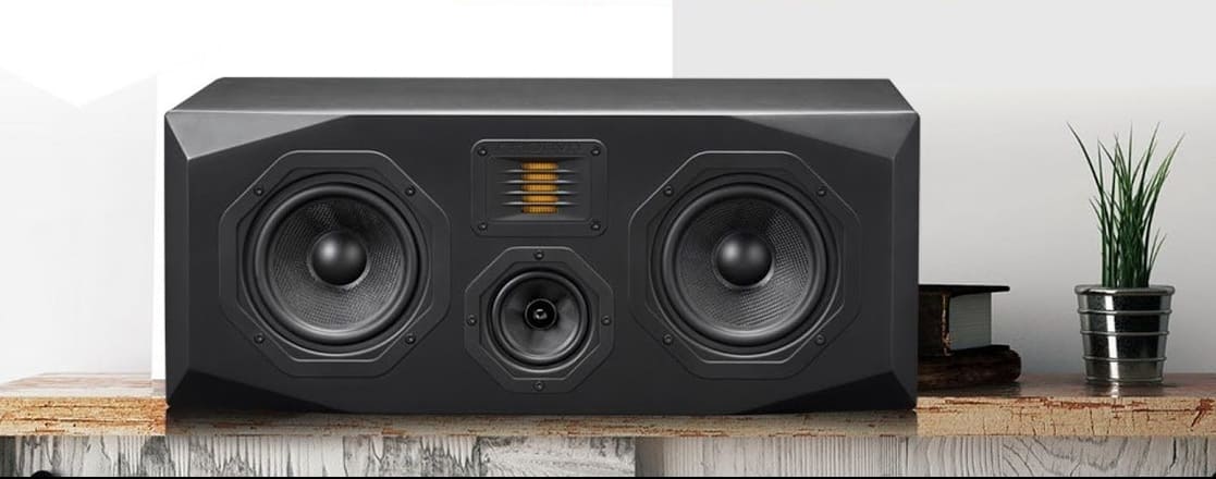 Centerhögtalare 3-vägs 4 ohm, 120W