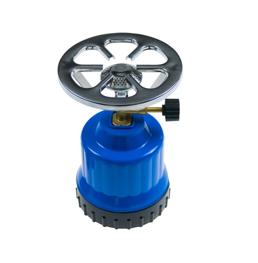 Gaskök med 4 gaspatroner, toppmonterat, kompakt, 1kW