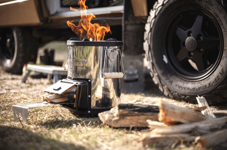 Vedkök, utomhus minikök Petromax Rocket Stove