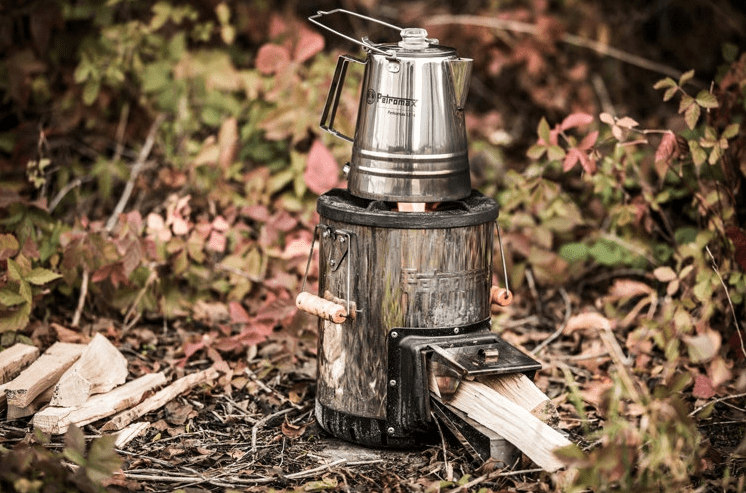 Vedkök, utomhus minikök Petromax Rocket Stove