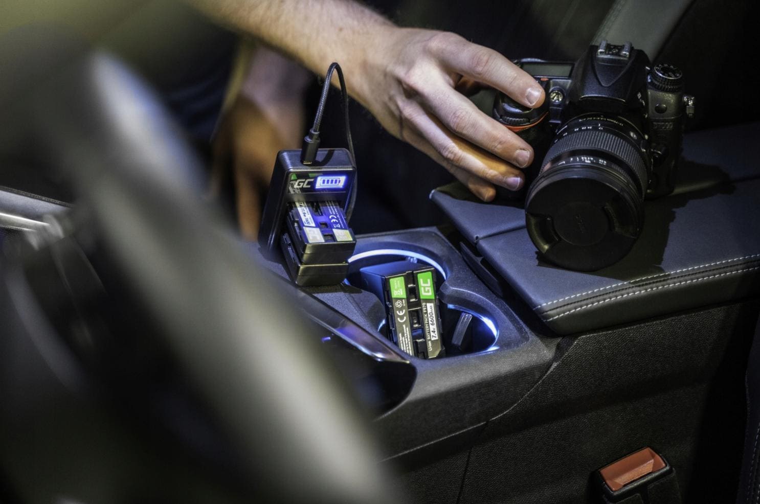 Batteri motsvarande Canon LP-E6, 1600 mAh, Green Cell