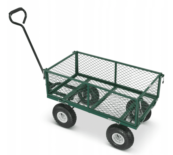 Trädgårdsvagn, transportvagn max 450 kg