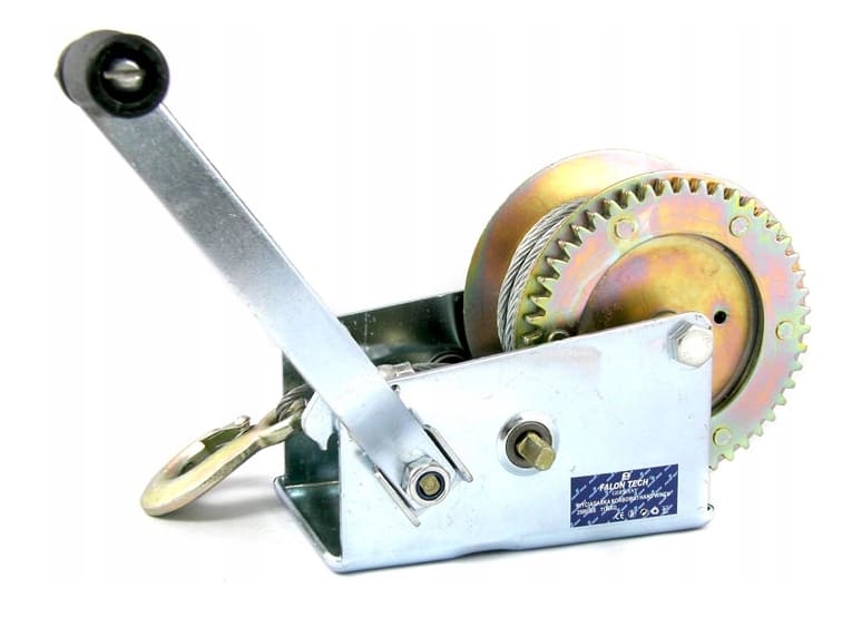 Hand Winch 1125 kg with 10 m Rope