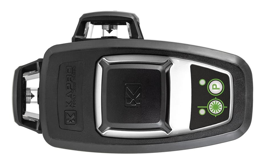 Självnivellerande krysslinjelaser 360° grön, laserpass, Kapro KA 883GN Prolaser