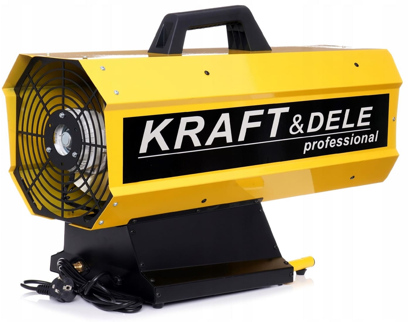 Heat fan 60kW for construction, LPG gas heater 872 m³/h, KRAFT & DELE