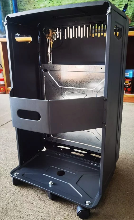 Gas Heater 4, 2kW with Swedish Gas Regulator, Hose, Infrared Gas Heater, Foldable.
