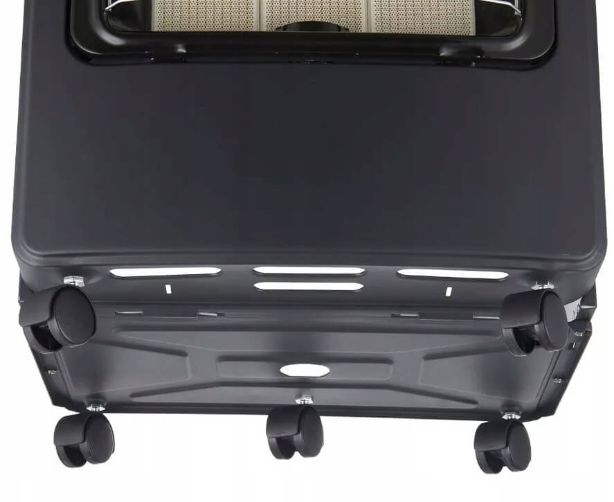 Gas Heater 4, 2kW with Swedish Gas Regulator, Hose, Infrared Gas Heater, Foldable.
