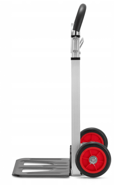 Pirra 90 kg, hopfällbar lätt magasinkärra, transportkärra av aluminium, HiGHER