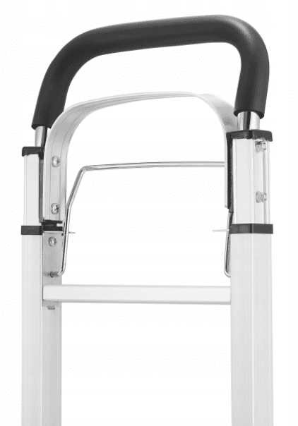 Pirra 90 kg, hopfällbar lätt magasinkärra, transportkärra av aluminium, HiGHER
