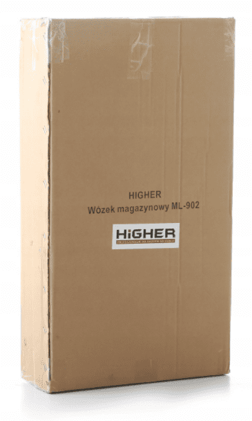 Pirra 90 kg, hopfällbar lätt magasinkärra, transportkärra av aluminium, HiGHER