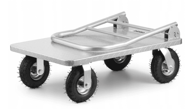 Flyttvagn 500 kg, transportvagn, lastkärra, hopfällbar, HiGHER