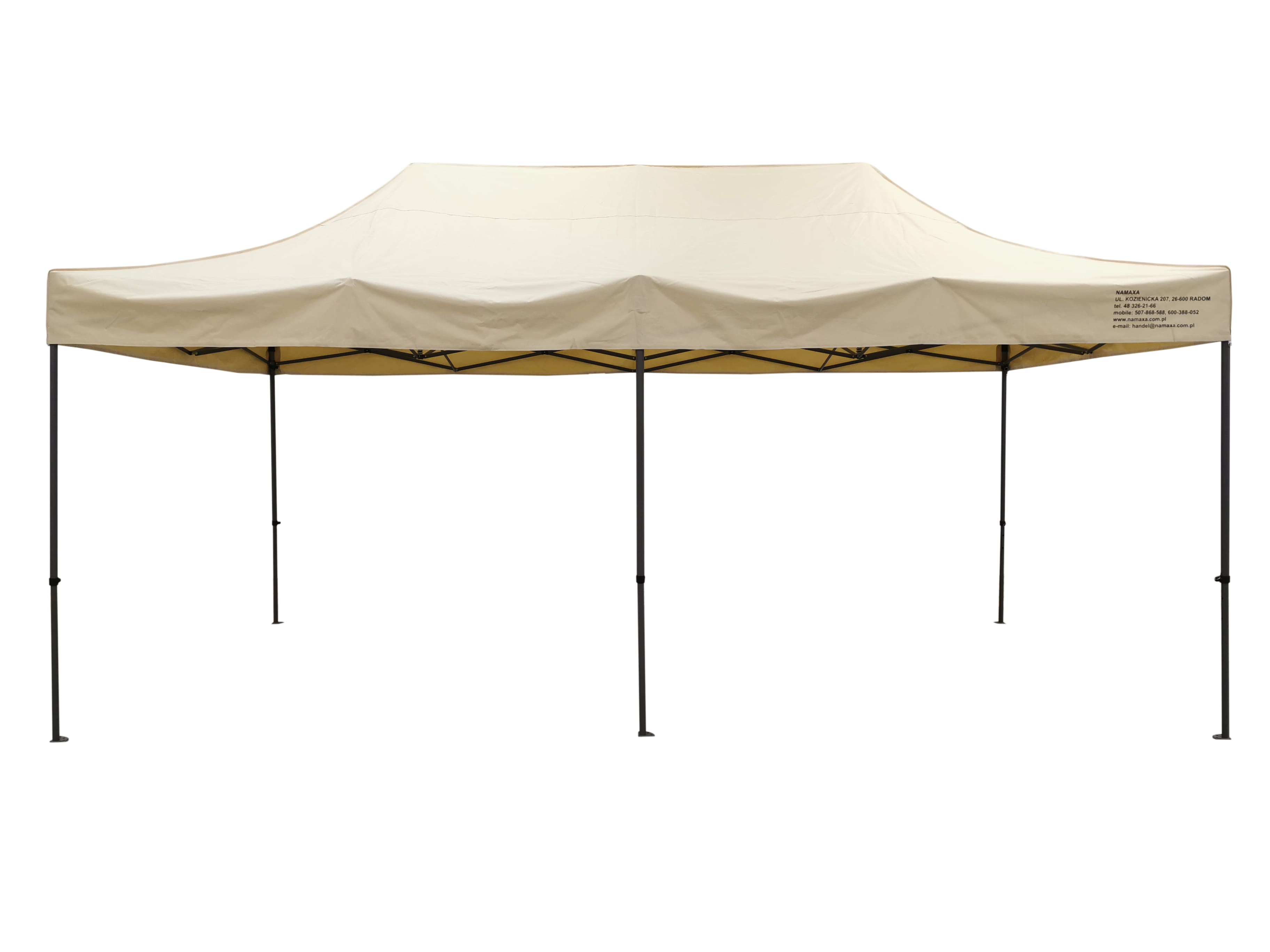 Sturdy popup tent HEX35 3 x 6m, event tent, outdoor tent, Namaxa