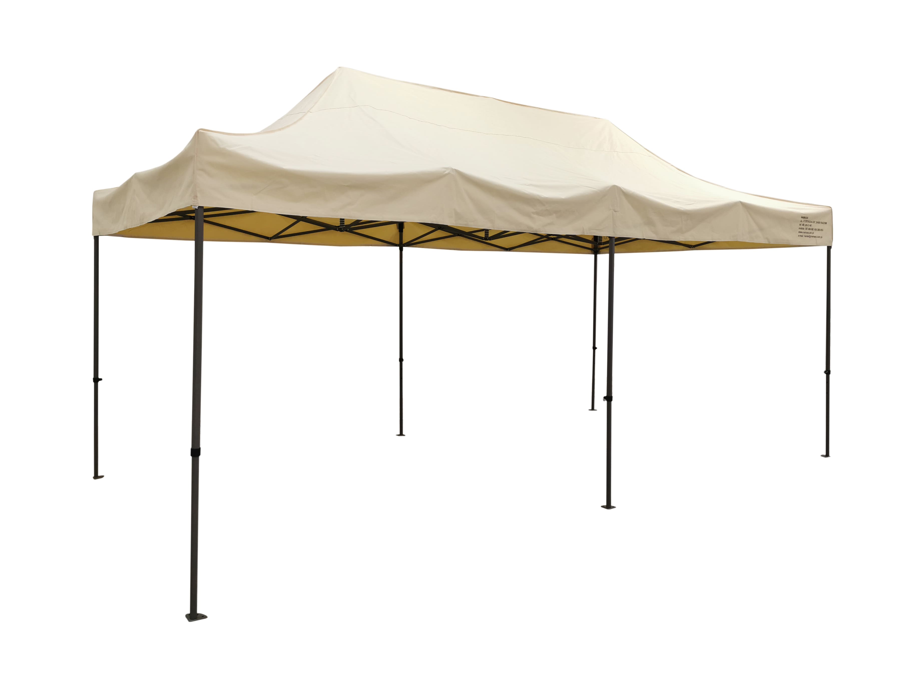 Sturdy popup tent HEX35 3 x 6m, event tent, outdoor tent, Namaxa
