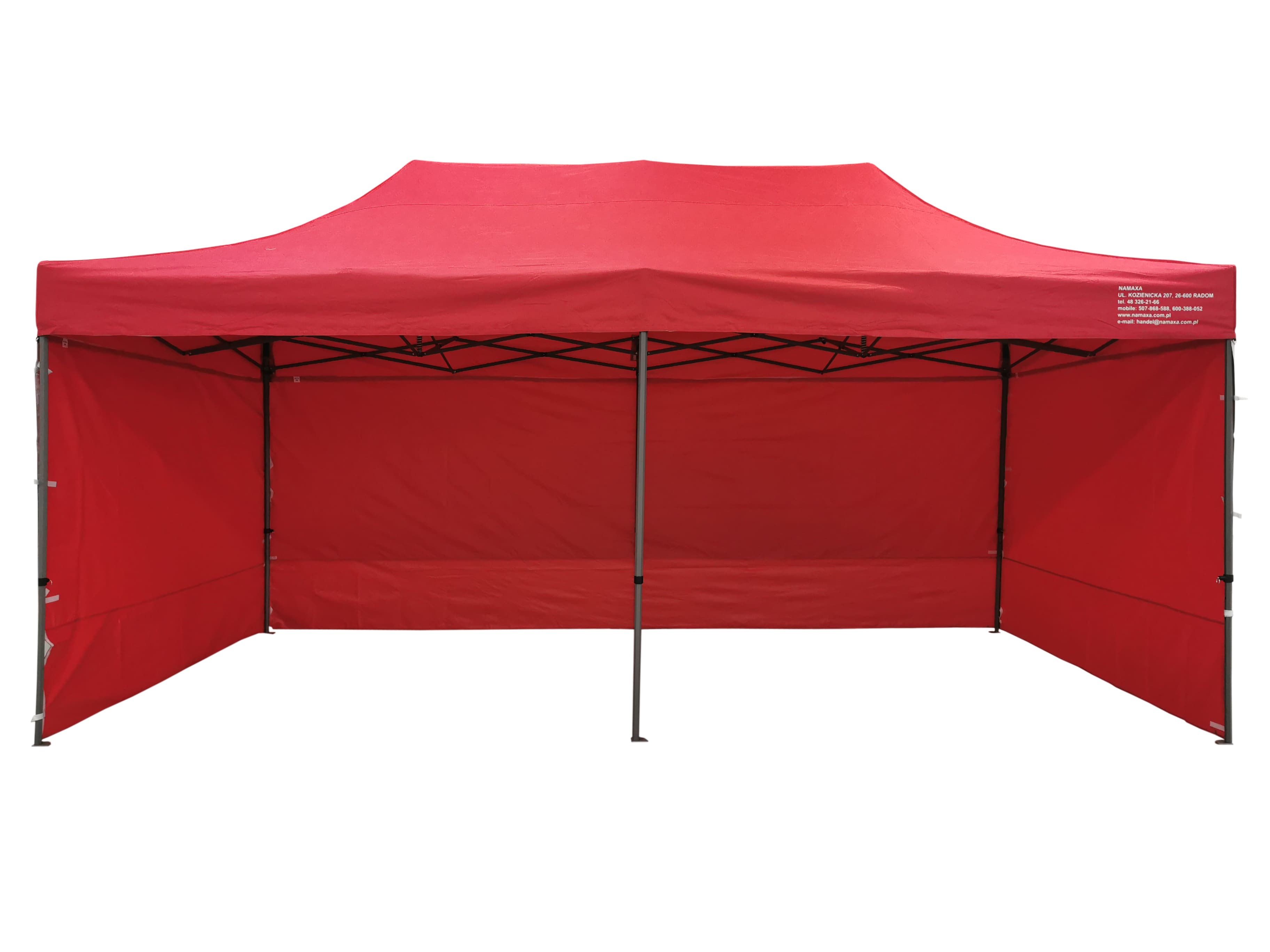 Sturdy popup tent HEX35 3 x 6m, event tent, outdoor tent, Namaxa