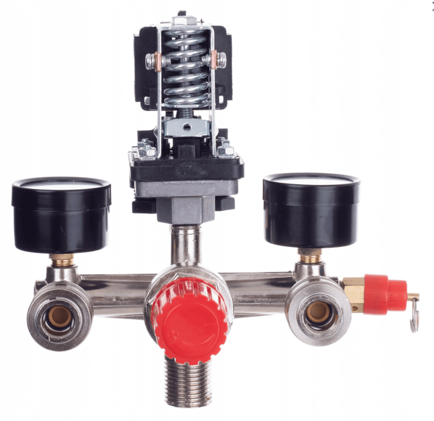 Tryck strömbrytare för kompressorer 1/2, 21 mm, 230V, Technic