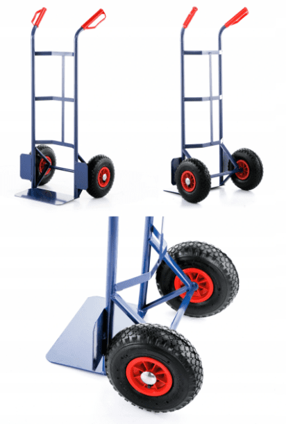 Pirra max 200 kg, magasinkärra, transportkärra, hopfällbar, stål, HiGHER