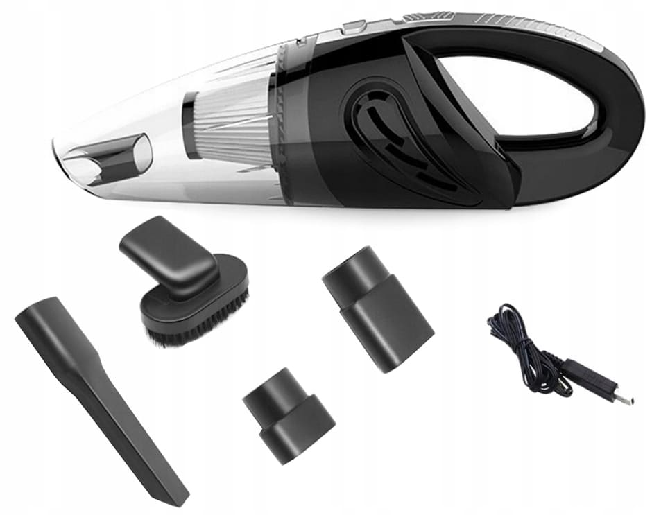 Handdamsugare batteri 9V 20W, USB, laddningsbar bildammsugare, Verk Group