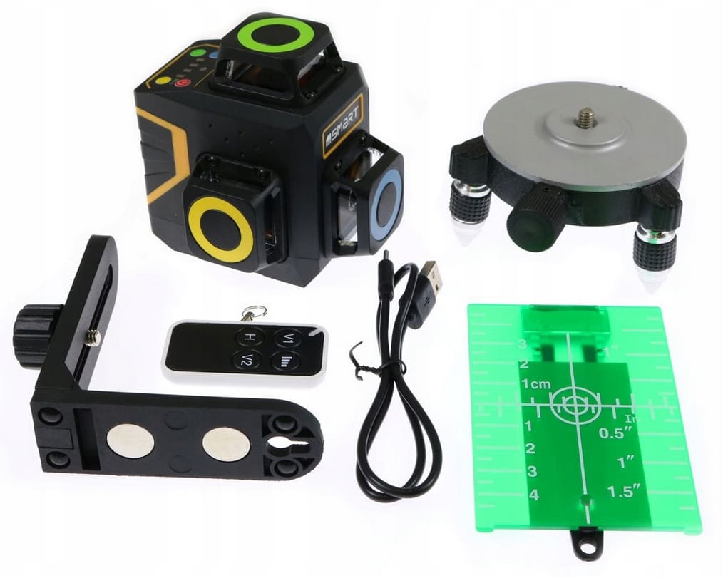 Laser 3D grön 360 gr. 30m, Smart