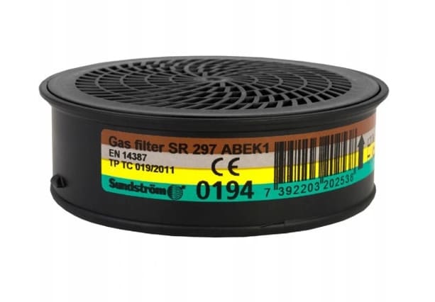 Gasfilter ABEK1, Sundström SR 297