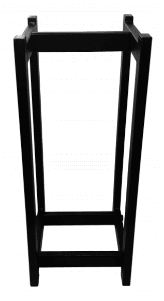 Vedhylla svart 30 x 25 x 61 cm, LOFT HQ