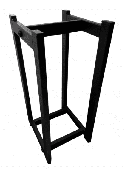 Vedhylla svart 30 x 25 x 61 cm, LOFT HQ