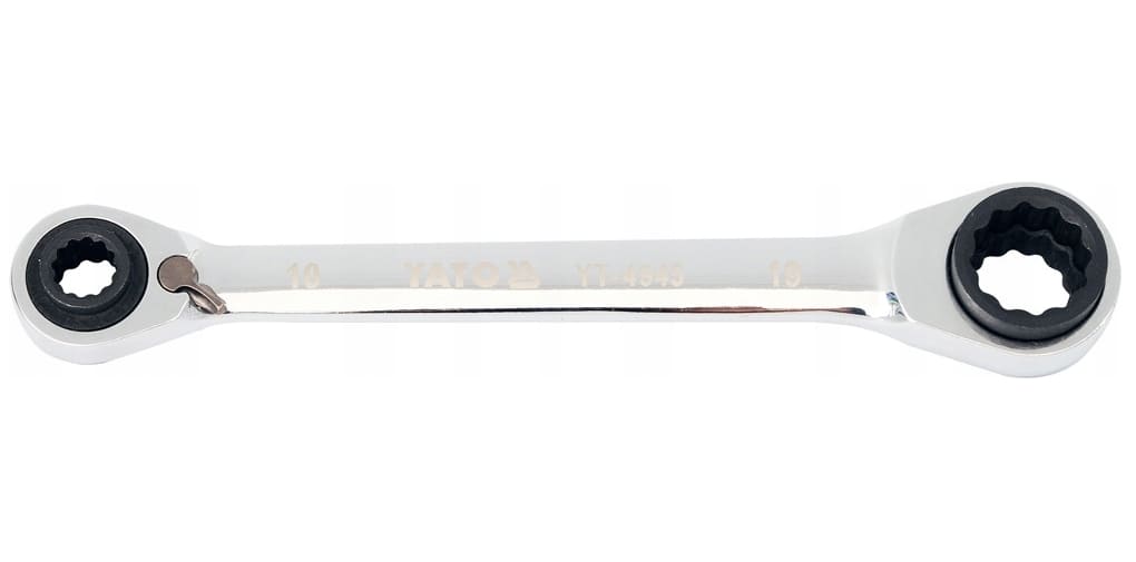 Socket Wrench with Lock 10-13-17-19 mm 72T, YATO