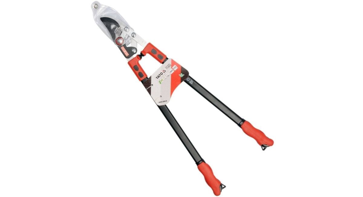 Grensax längd 78 cm med kraftutväxling, max. diam 45 mm, stål, YATO
