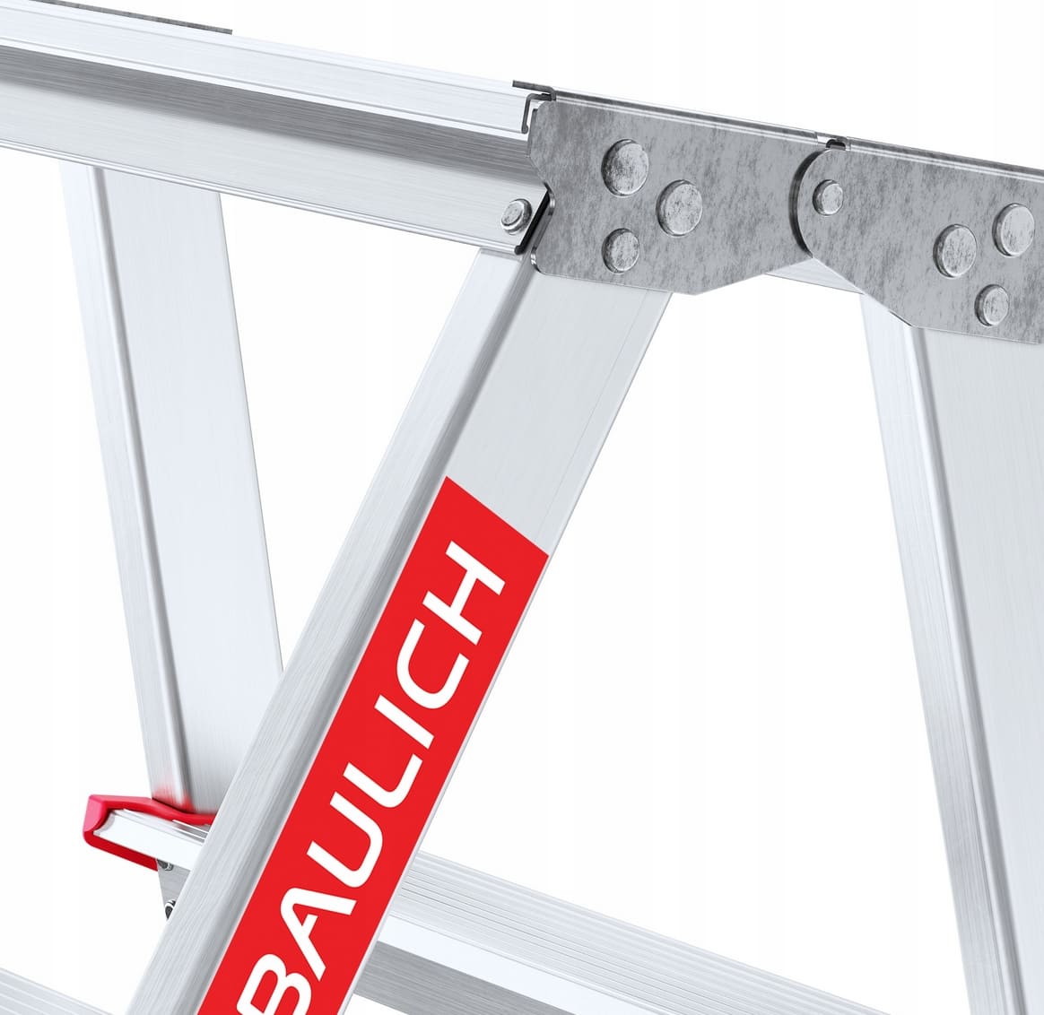 Pall 60 cm, hopfällbart mini stege, aluminium, max 125 kg, BAULICH